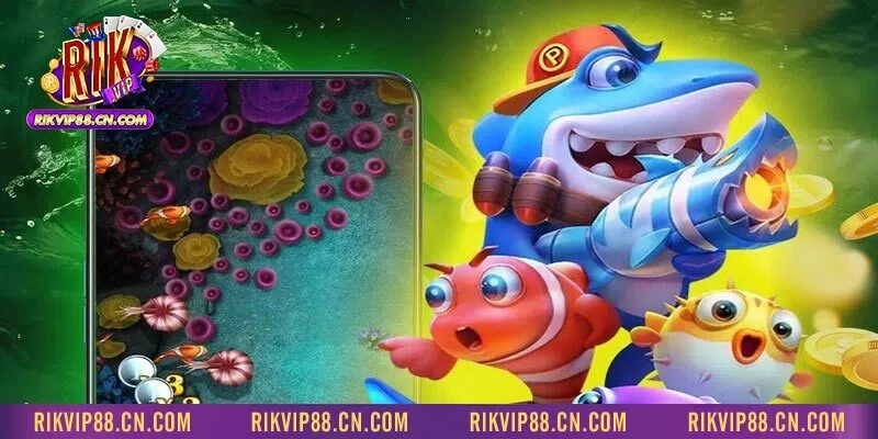 Thế giới Bắn Cá RIKVIP rực rỡ, chơi là ghiền